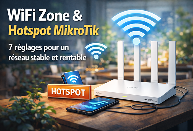 WiFi Zone et Hotspot MikroTik